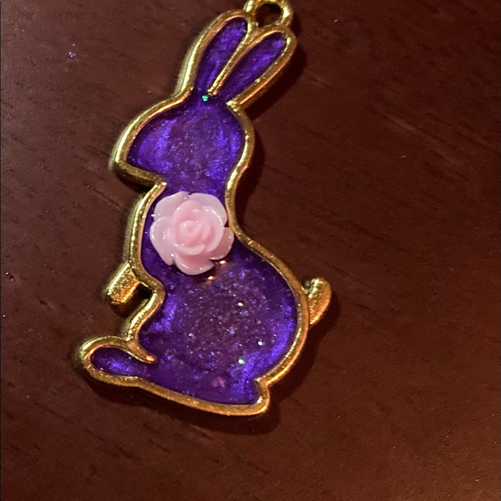 Handmade resin necklace